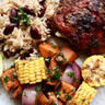 Jerk Chicken Tray Bake by Chelsea Goodwin
