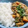 Spinach, Pumpkin & Chickpea Curry by Chelsea Goodwin