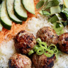Vietnamese Meatball with Rice by Chelsea Goodwin
