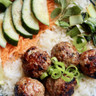 Vietnamese Meatballs with Asian Slaw by Chelsea Goodwin
