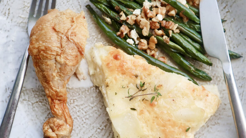 Potato Dauphinoise by Chelsea Goodwin