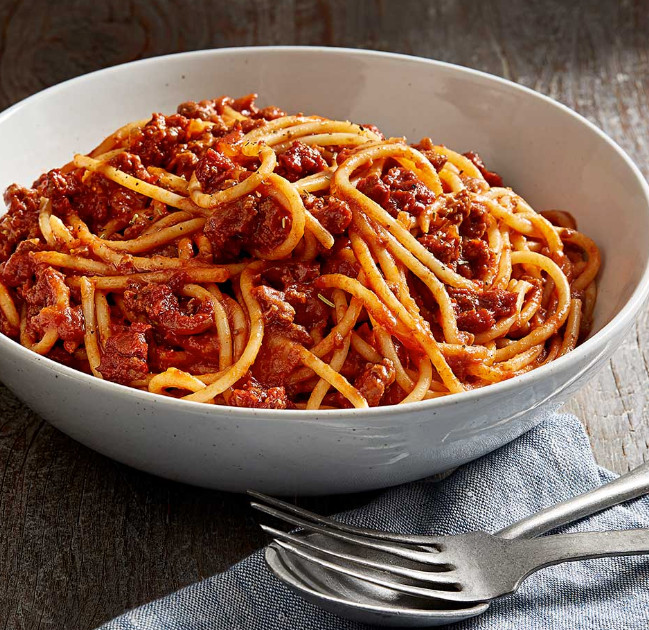 Macros spaghetti bolognese