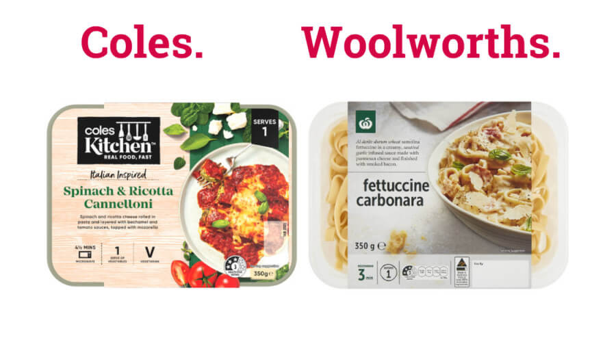 Ready Made Meals Coles Woolworths 